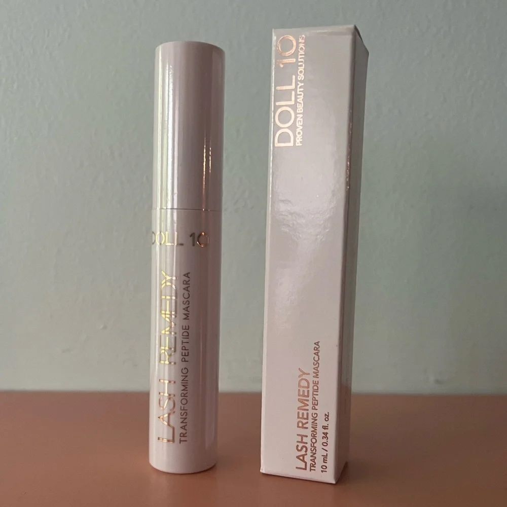 Doll 10 Lash Remedy Transforming Peptide Mascara BNIB - full size 10 ml